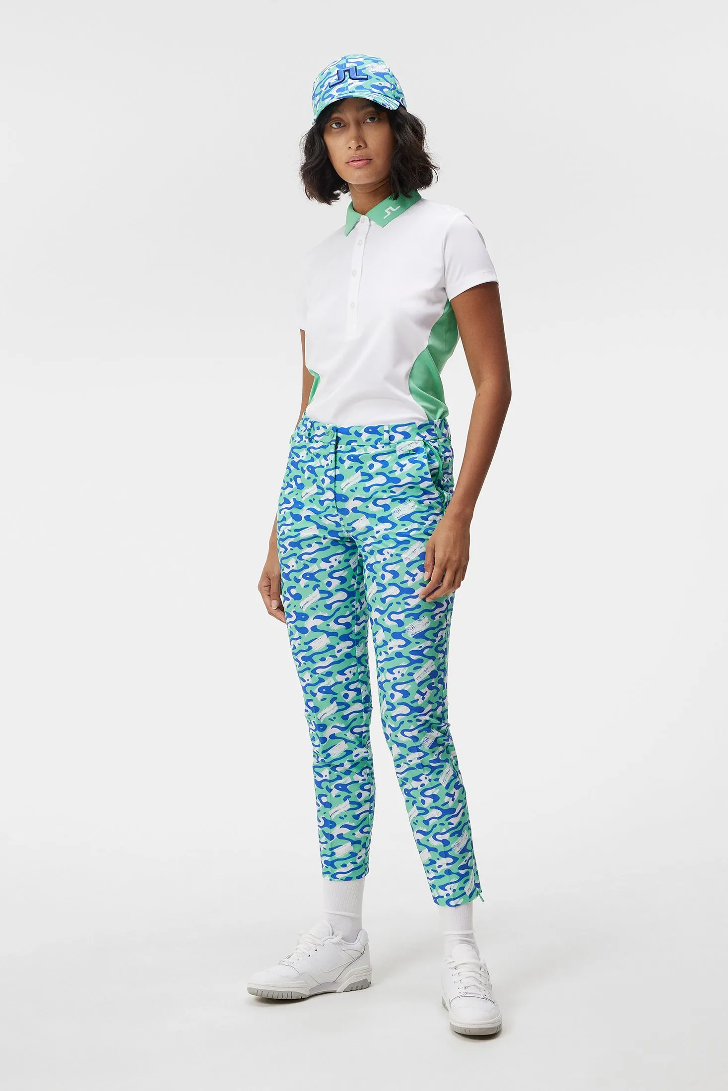 Pia Print Pant / Caldera Jade Cream