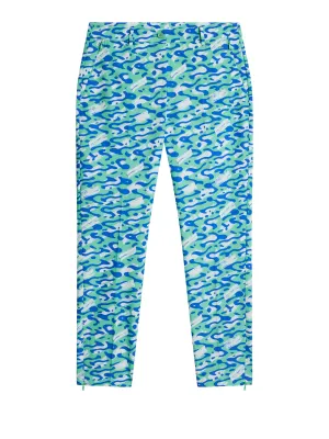 Pia Print Pant / Caldera Jade Cream