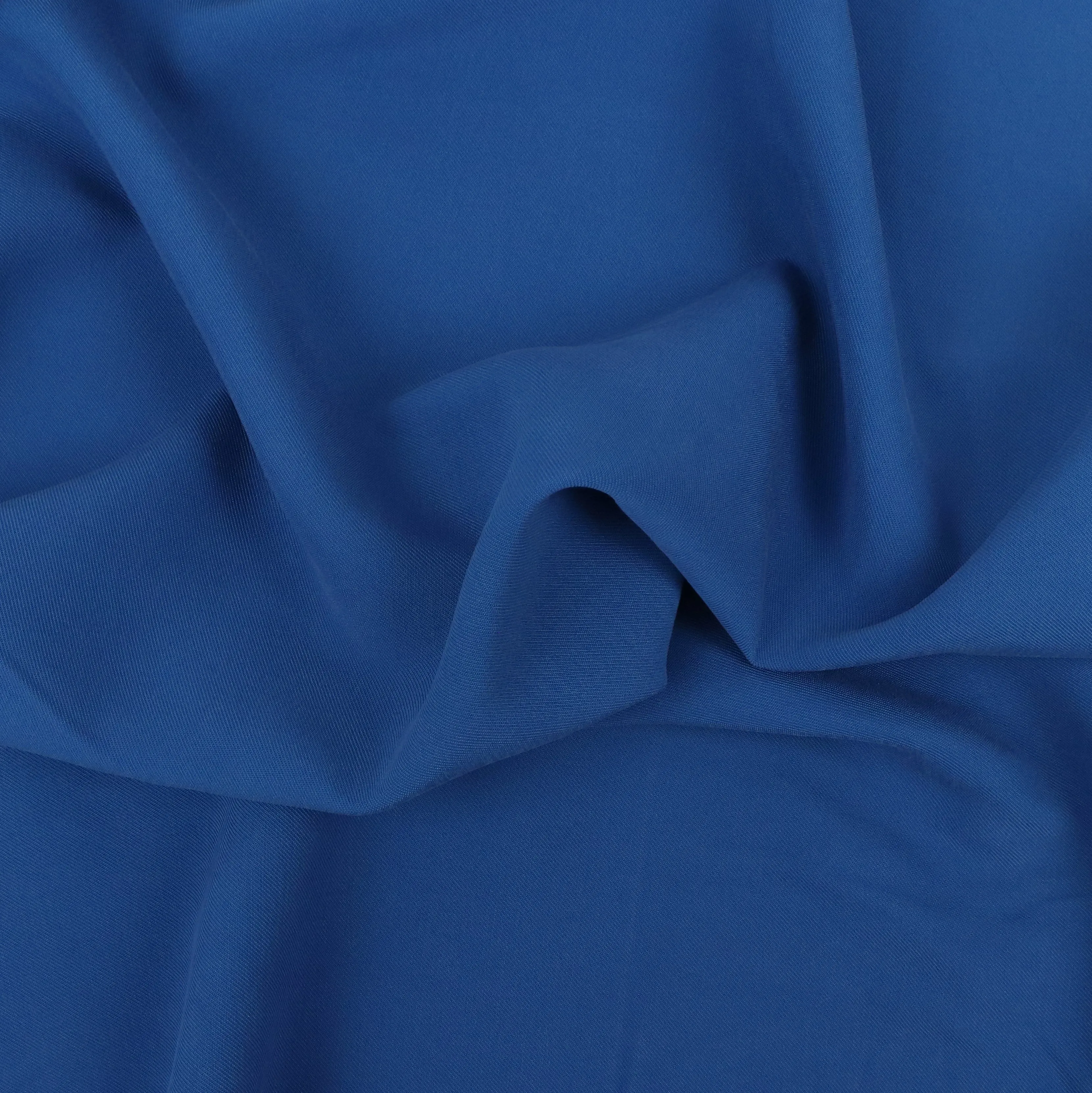 Sandwashed Viscose Twill - Blue