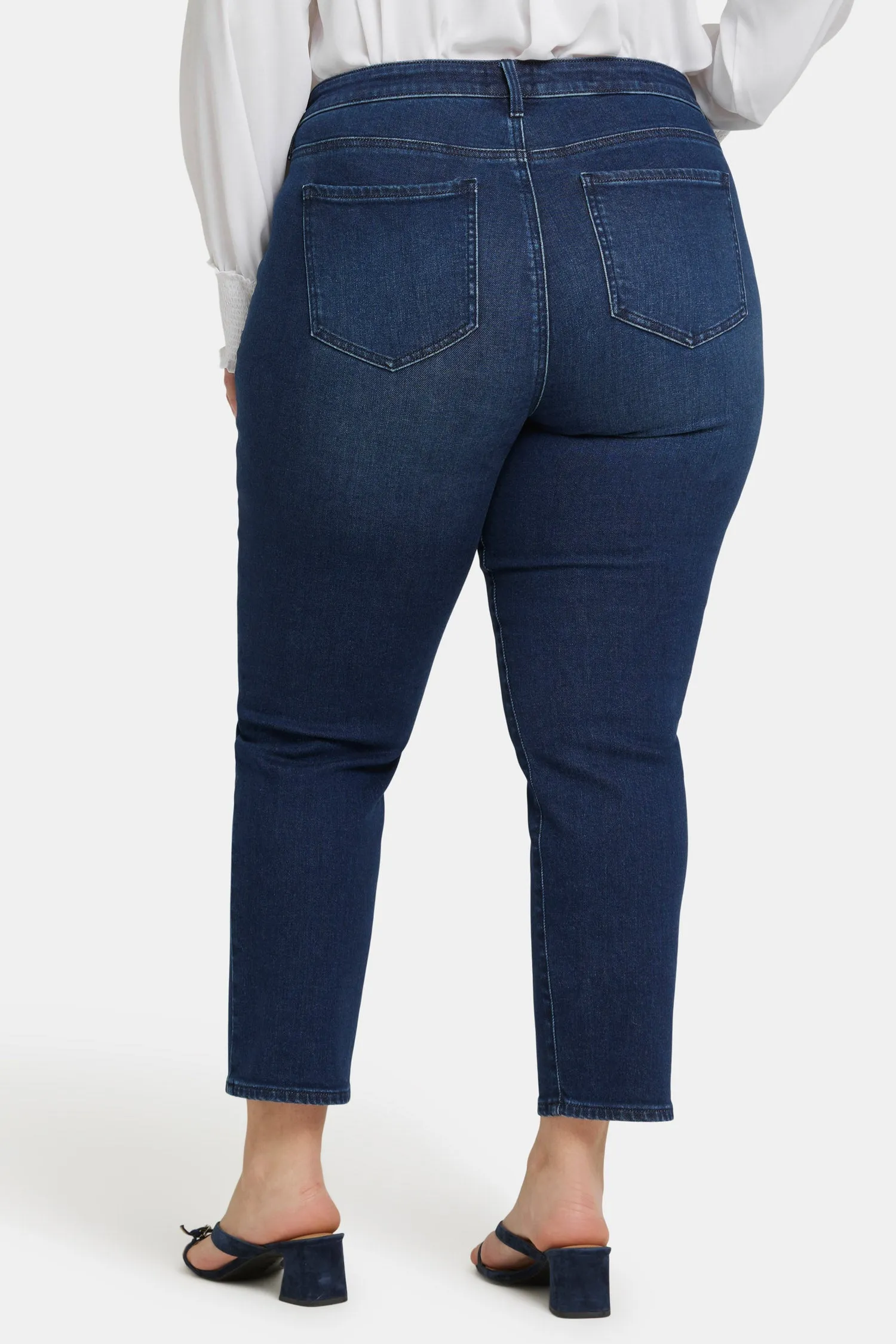 Sheri Slim Ankle Jeans In Plus Size - Marvelous