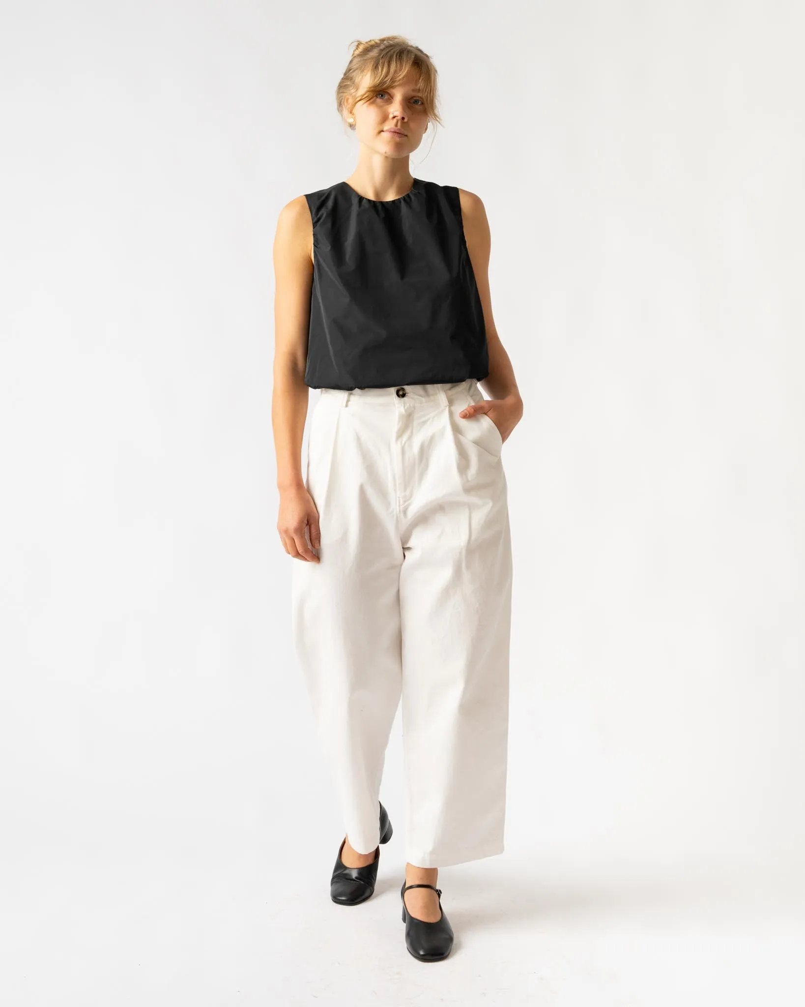 Sofie D'Hoore Proof Pants in Woven Coconut