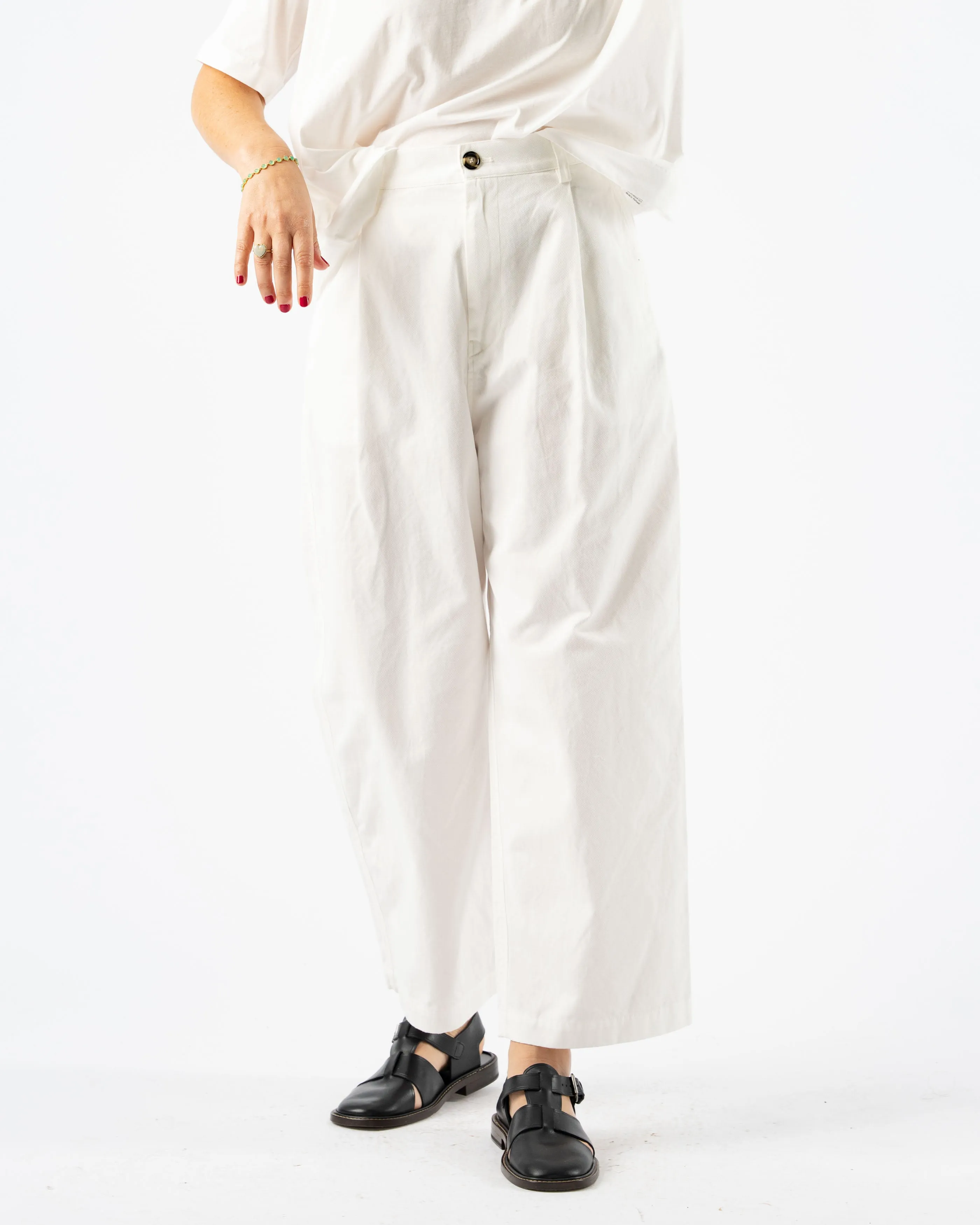 Sofie D'Hoore Proof Pants in Woven Coconut