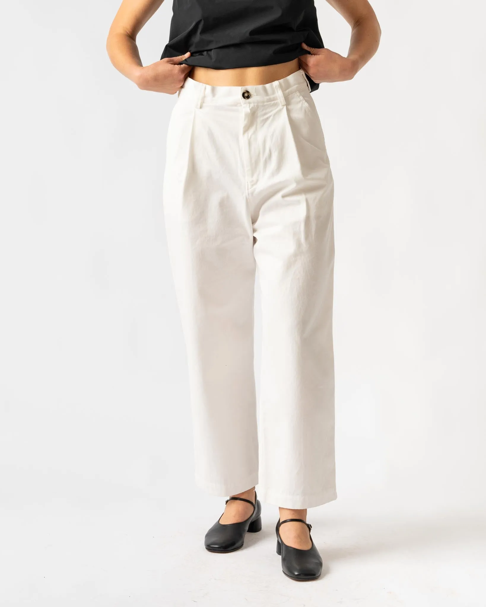 Sofie D'Hoore Proof Pants in Woven Coconut