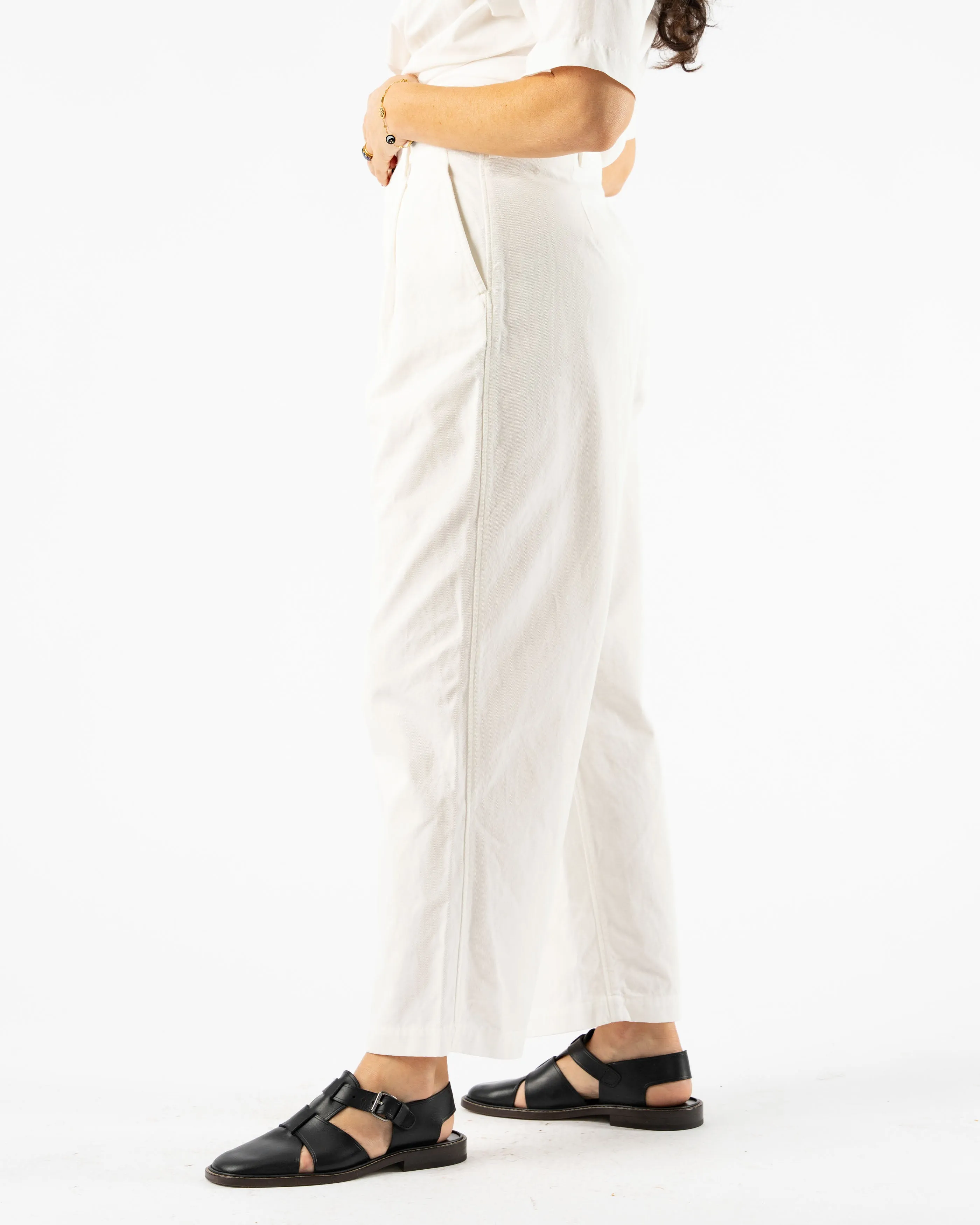 Sofie D'Hoore Proof Pants in Woven Coconut