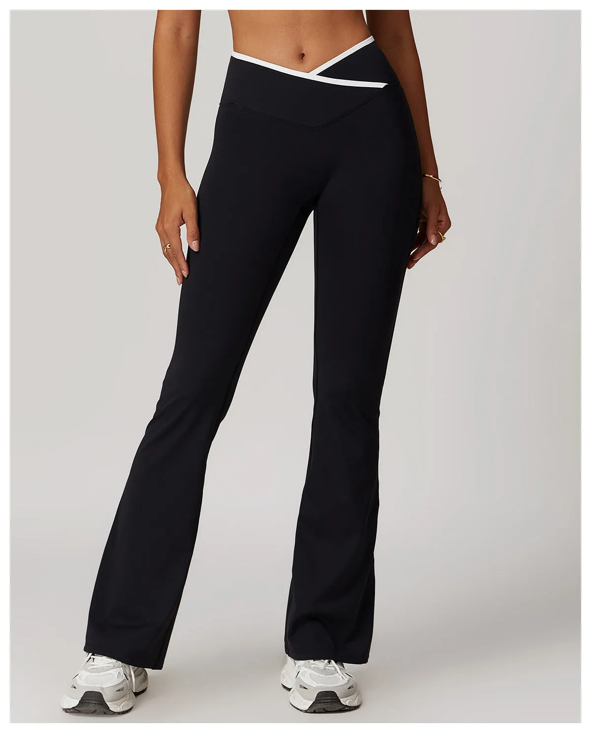 Stylish Serenity Yoga Flared Trousers