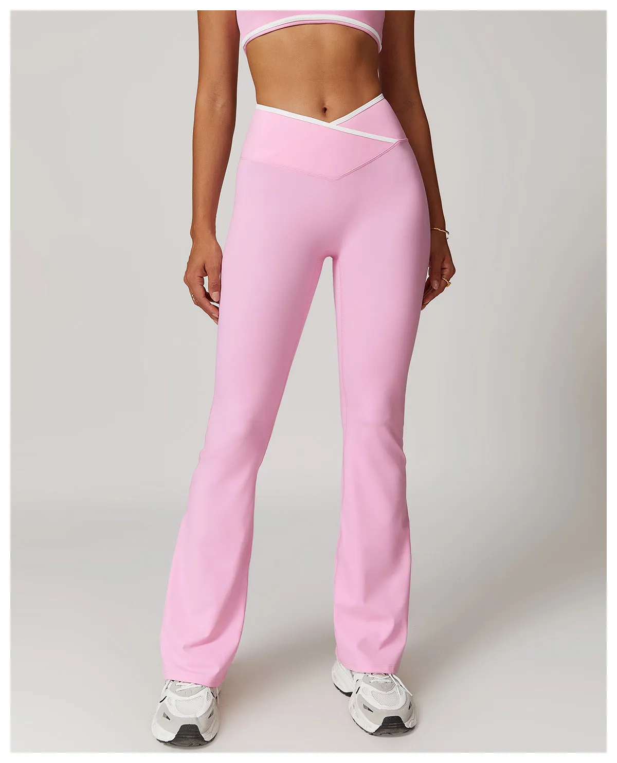 Stylish Serenity Yoga Flared Trousers