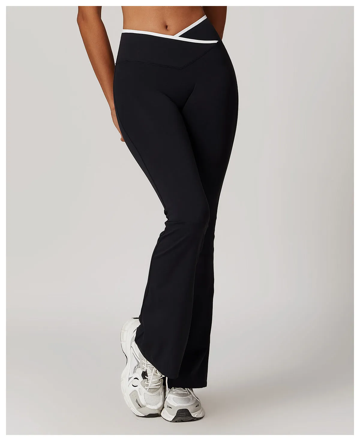 Stylish Serenity Yoga Flared Trousers