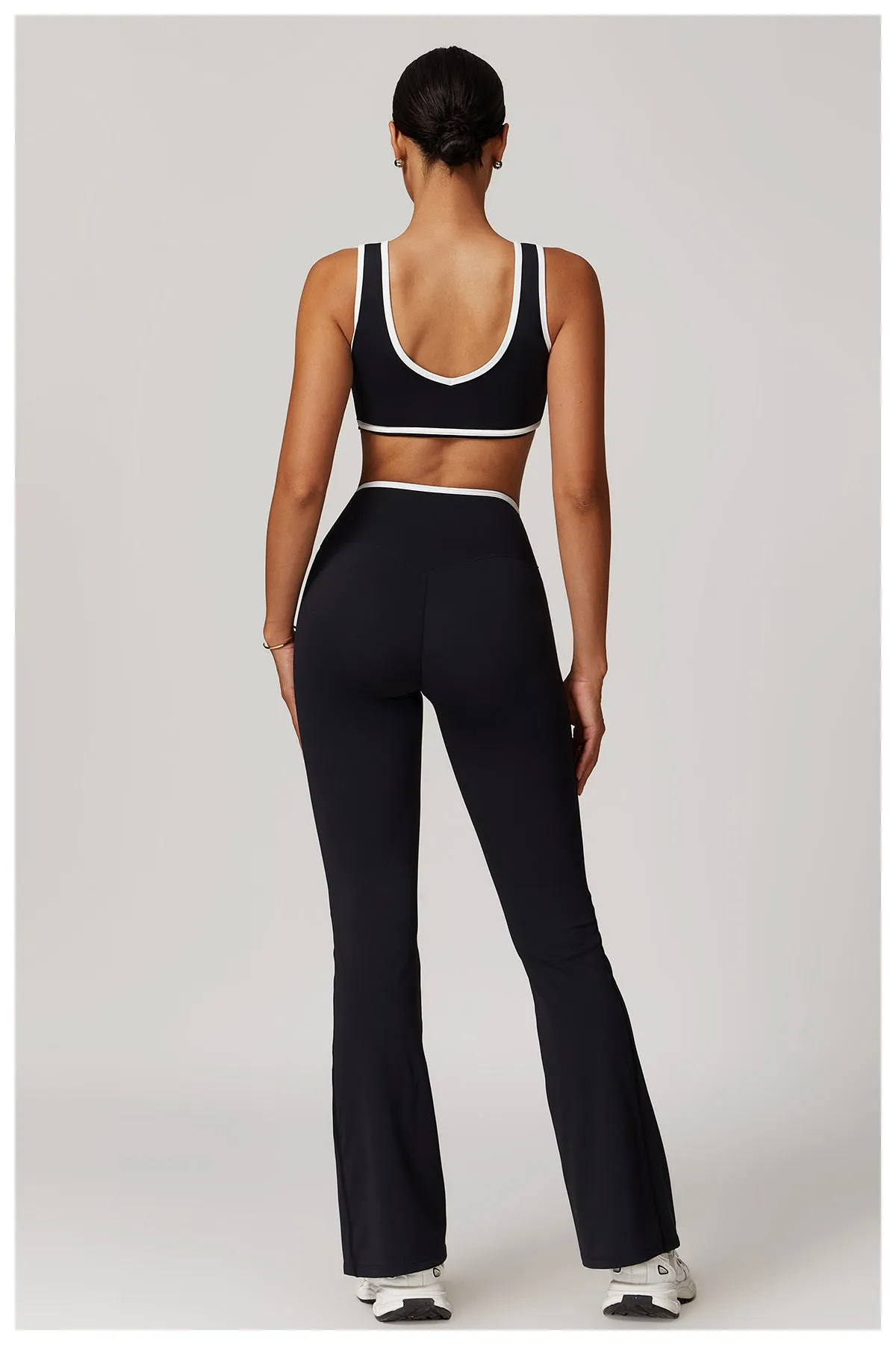 Stylish Serenity Yoga Flared Trousers