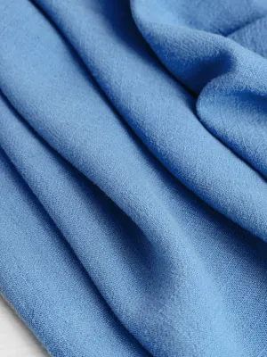 Textured Viscose Linen - Cerulean