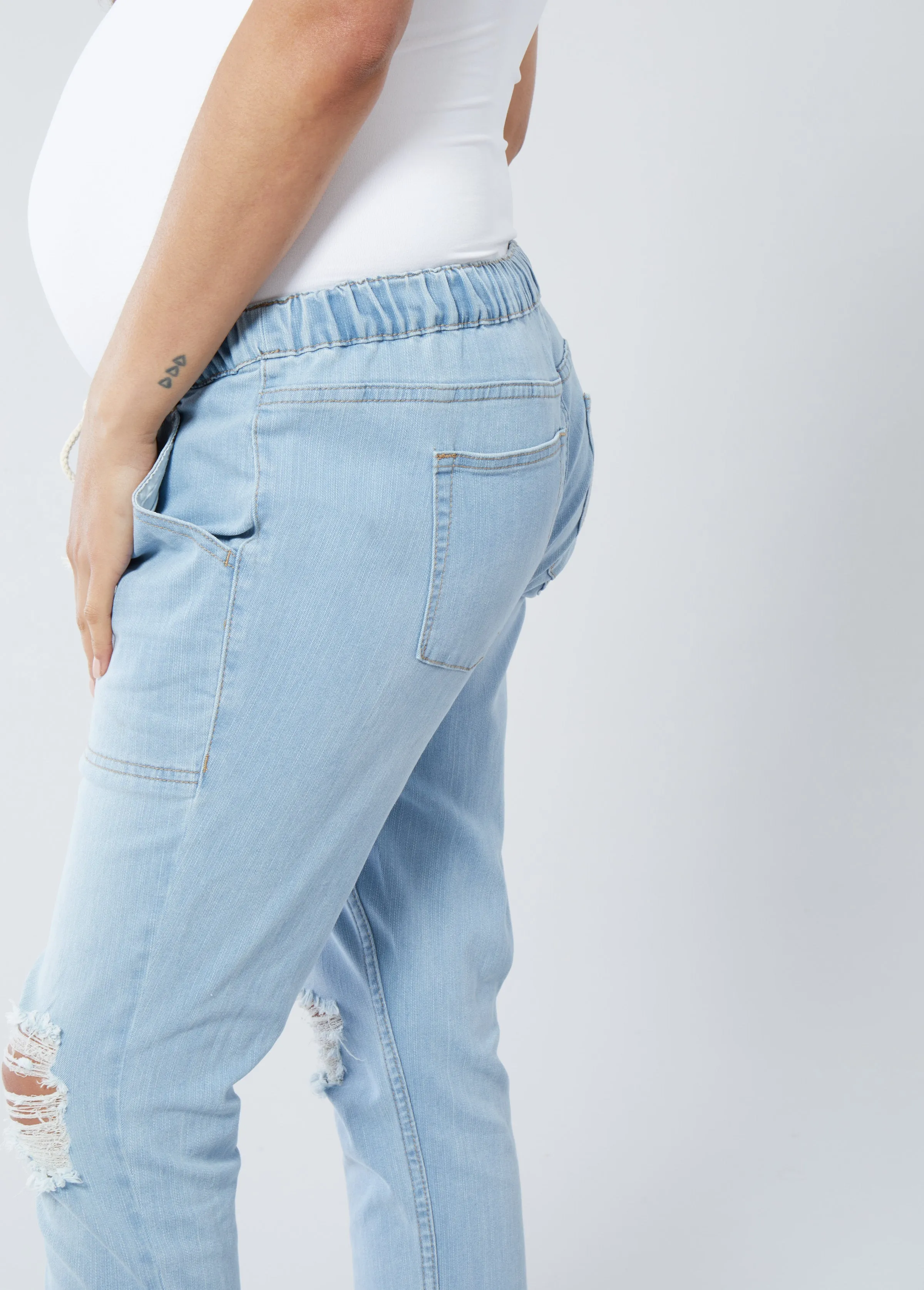 The Every Trimester Drawstring Maternity Jean