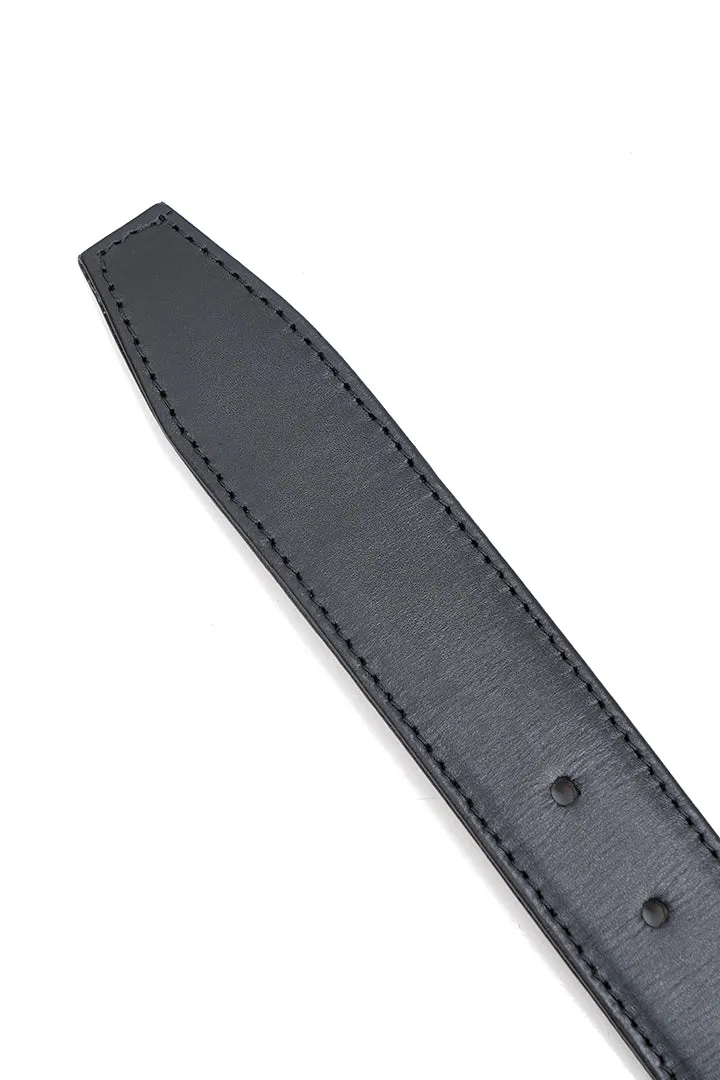 The Imperial Reversible Belt // Black & Brown