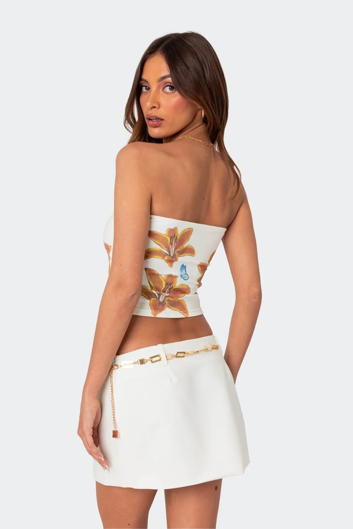 Tigerlily Strapless Top