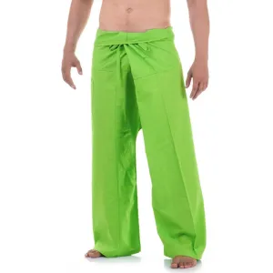 Tropical Lime Men's Thai Fisherman Pants