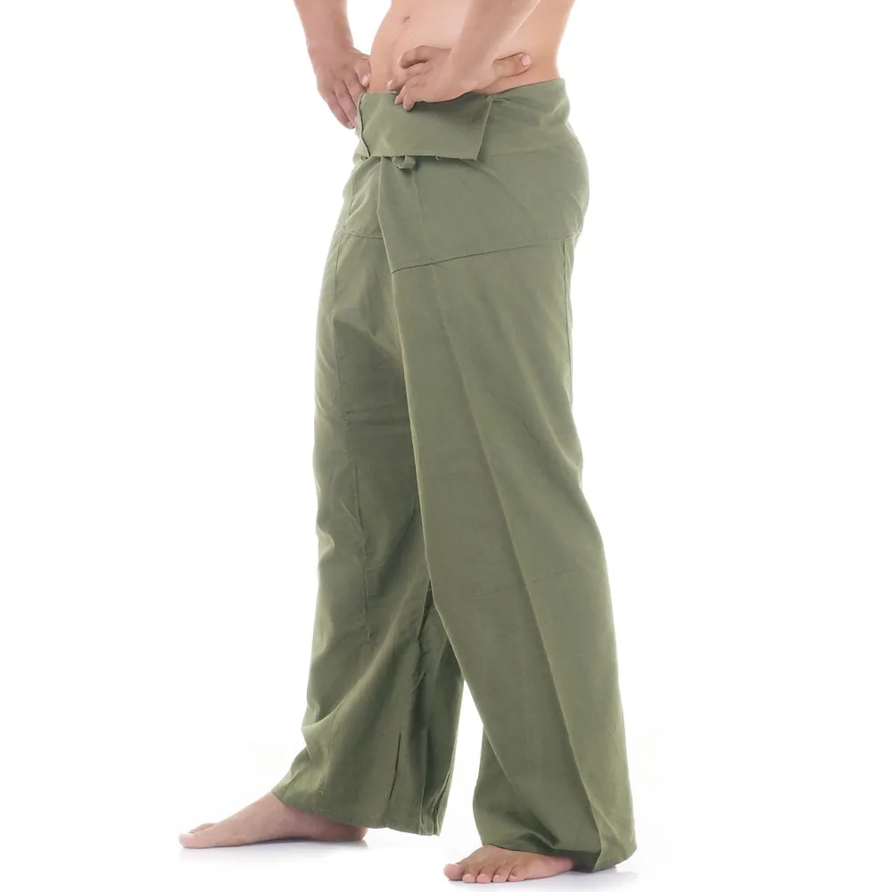 Tropical Lime Men's Thai Fisherman Pants