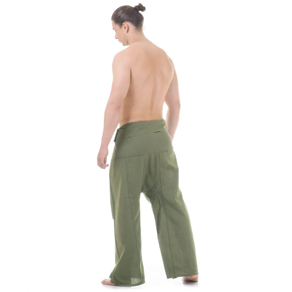 Tropical Lime Men's Thai Fisherman Pants