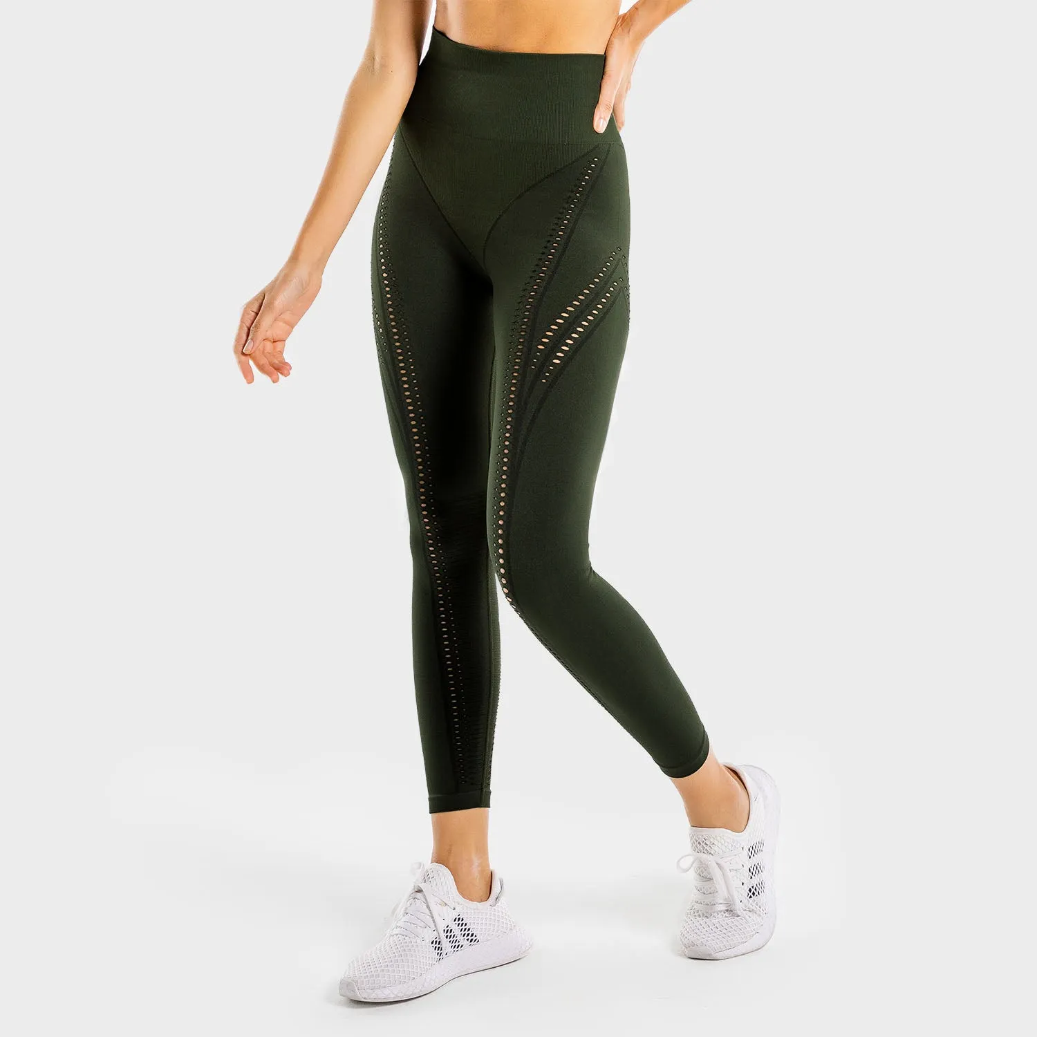 Ultra Seamless Leggings - Khaki