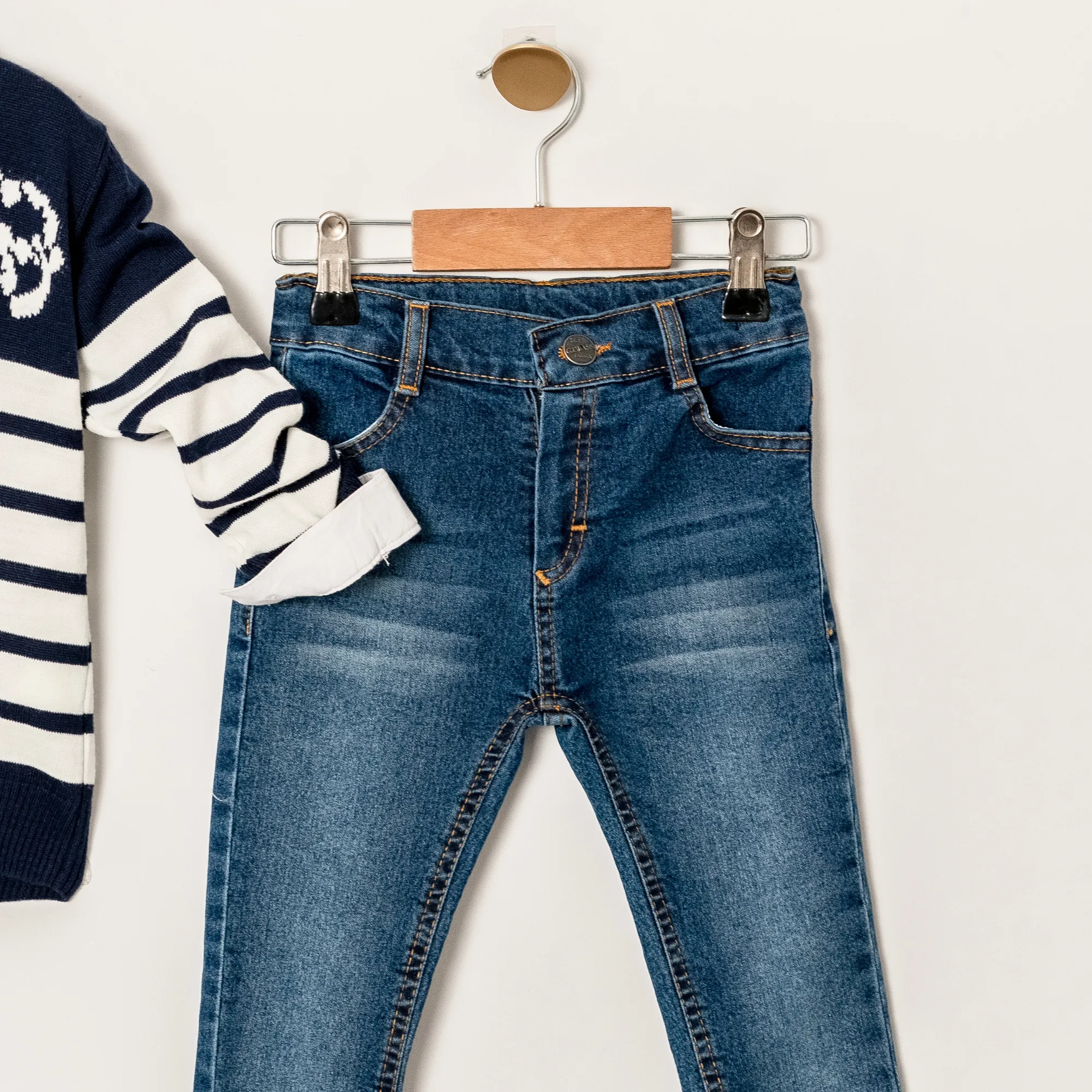 Varsity Boy Sweater Jeans Set