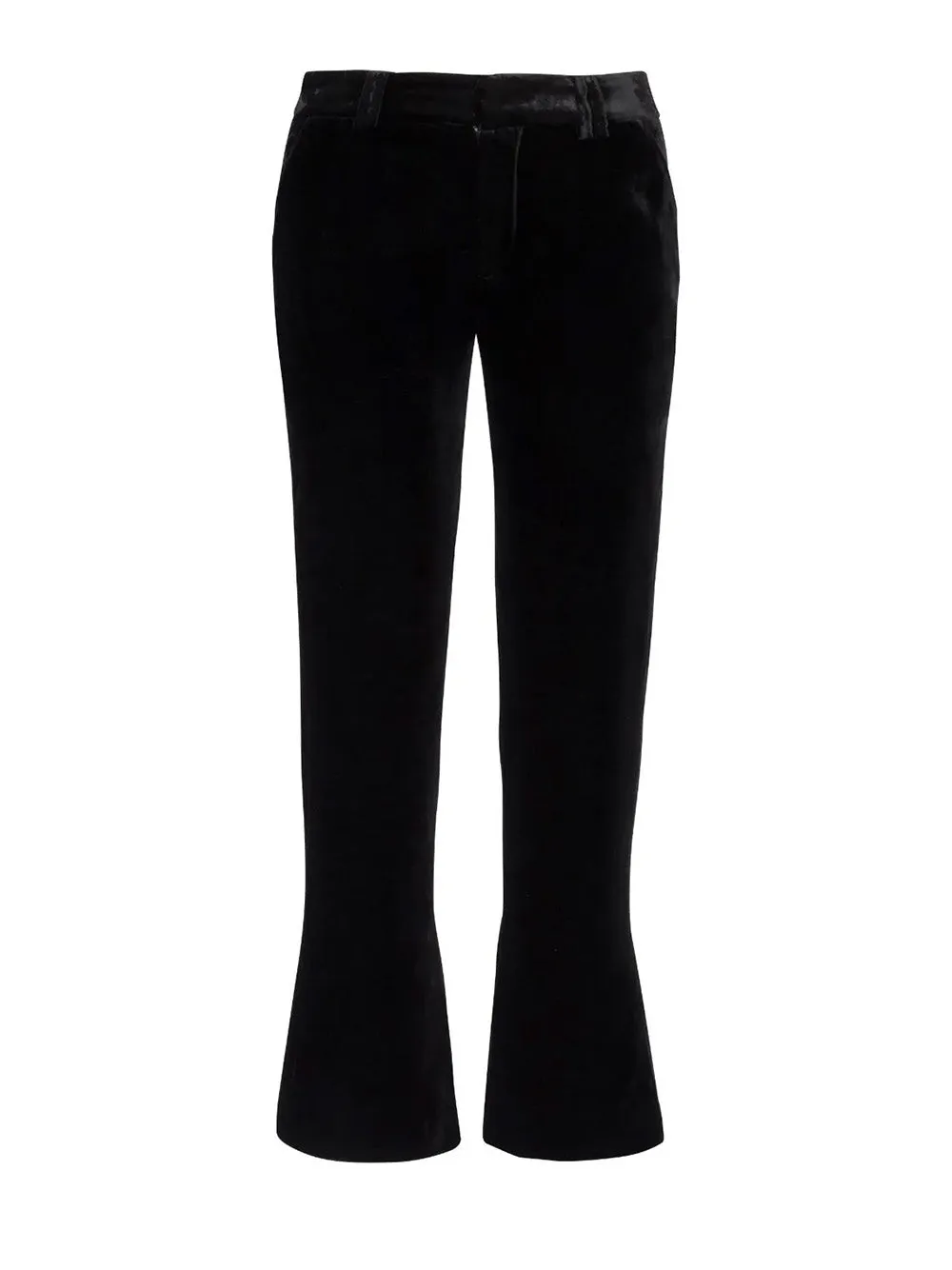 Velvet Bootcut Pants