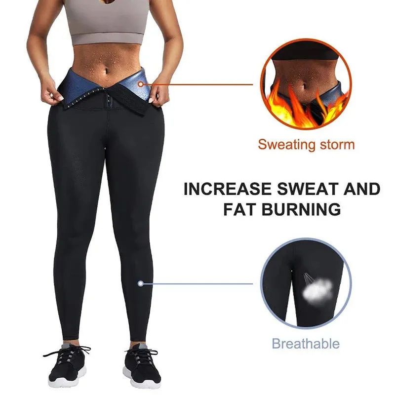 Waist trainer Corset Slimming belly fat burning leggings pants