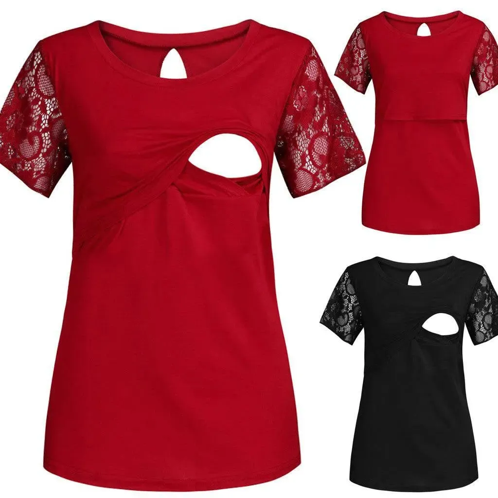 Women Pregnancy Breastfeeding Clothes Pregnant