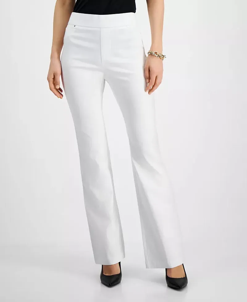 Women'S High-Rise Pull-On Flare-Leg Pants