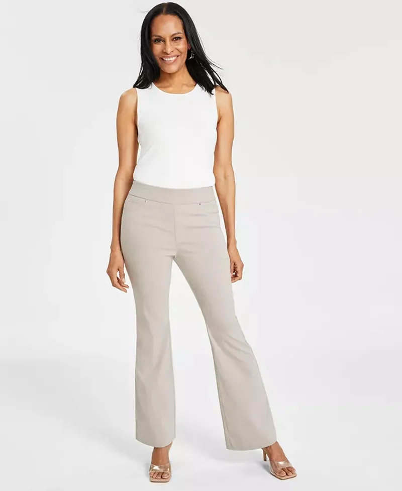 Women'S High-Rise Pull-On Flare-Leg Pants