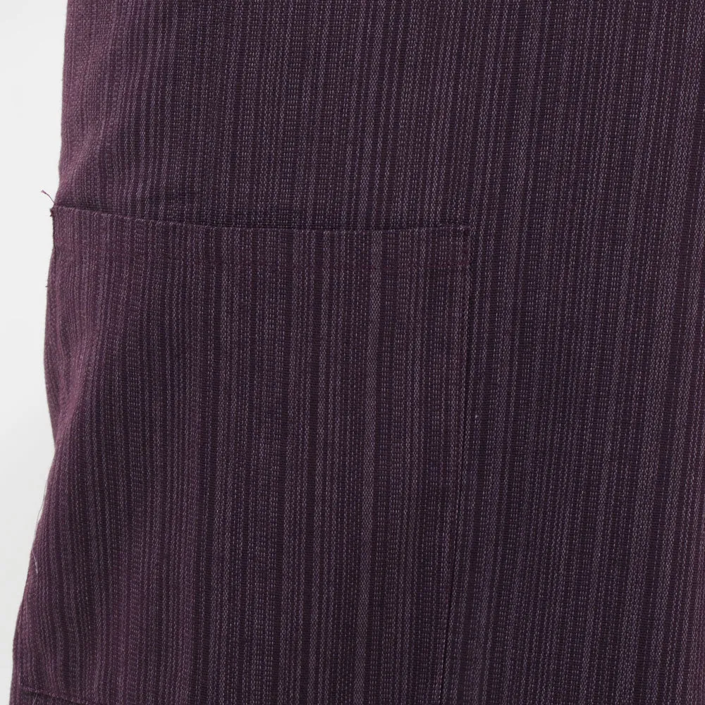 Women's Pinstripe Thai Fisherman Pants Purple Orchid